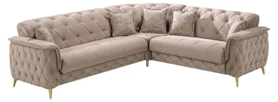 Produktbild von ECKSCHLAFSOFA Sucre Beige - Langer Schenkel Links