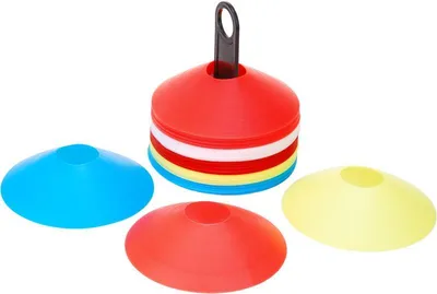 Produktbild von ELF Sports Markierungsteller -40er Set- 5 Farben