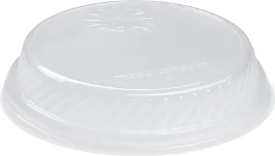 Produktbild von 12 Mehrweg-Deckel klar für Menüteller PP952/PP980 Ø22x4cm - MW-Pflicht ab 01/23