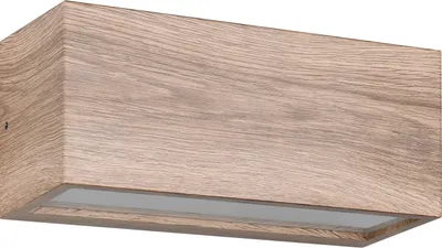 Produktbild von Wandleuchte - 25 x 11 cm - Braun - Aluminium