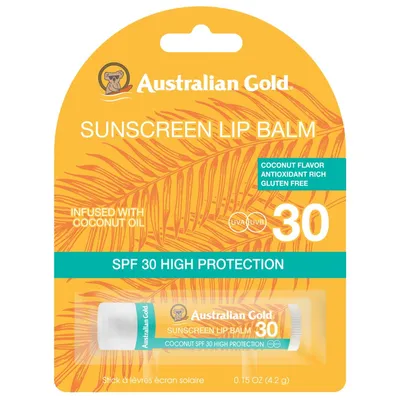 Produktbild von Australian Gold SPF 30 Lipbalm Stick Lippenbalsam