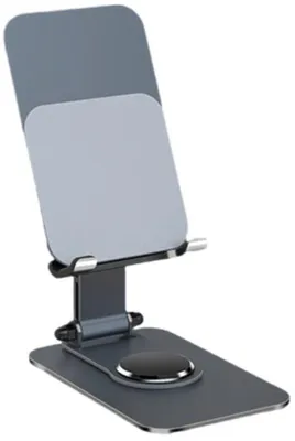 Image de Support réglable multifonctionnel portable, support de table, noir, compact