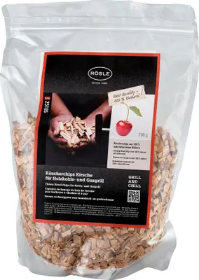 Zdjęcie produktu dla RÖSLE 25105, Wiór do opalania, Drewno, Drewno, Cherry, 750 g, 150 mm