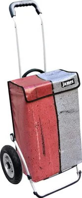 Produktbild von James Einkaufstrolley - LONUM - stabiler Einkaufswagen mit individuellem Design - mehrfarbig: bunt in Ausführung: Royal-Luftraeder