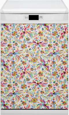 Produktbild von Dekorative Magnetmatte Küche Geschirrspüle 45x80 cm  Magnet für Spülmaschine  - Vögel