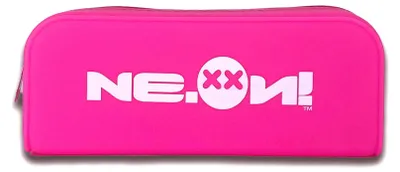 Produktbild von Neon 0006F, Weiches Federmäppchen, Silikon, Pink, Einfarbig, Reißverschluss, 190 mm