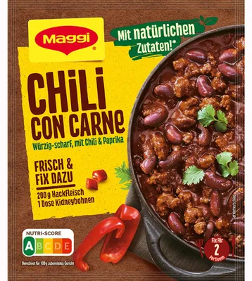 Image de Maggi Fix Chili avec viande 33g