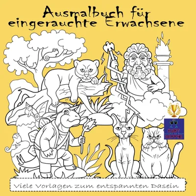 Produktbild von Ausmalbuch für eingerauchte Erwachsene