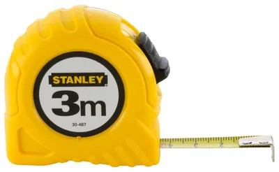 Produktbild von Stanley Bandmaß, 90 mm, 40 mm, 140 mm, 194 g
