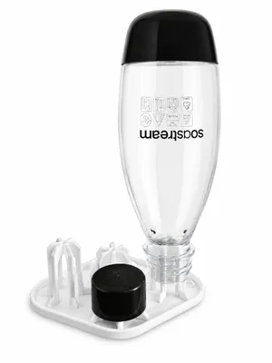 Produktbild von SODASTREAM Flaschenabtropfer für 2 Flaschen, Halter, weiß, KI-generiertes Bild