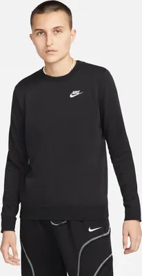 Produktbild von Nike W Nsw Club Flc Crew Std Black/White M