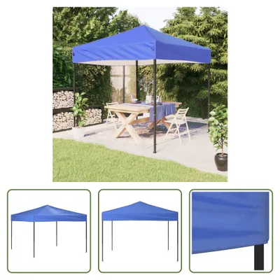 Immagine prodotto di The Living Store Tenda per feste pieghevole blu 3x3 m