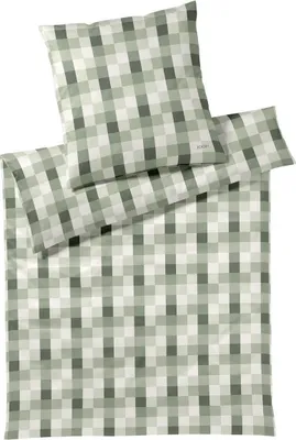 Zdjęcie produktu dla Elegancka pościel Mesh 4110/4 Sage 80/80 200/200