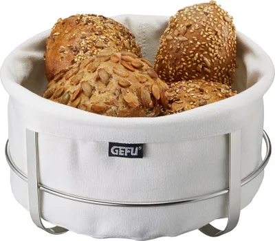 Produktbild von Brotkorb BRUNCH, rund, weiß