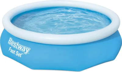 Produktbild von Bestway® Fast Set™ Aufstellpool ohne Pumpe Ø 305 x 76 cm, blau, rund