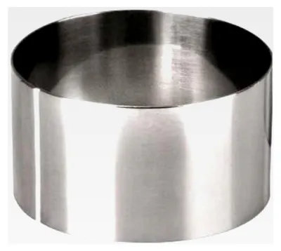 Produktbild von Runder Dessertring, 9 cm Durchmesser, 4,5 cm Höhe, 1 Stück