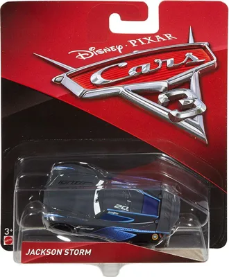 Produktbild von Mattel DXV34 Disney Pixar Auta 3 - Jackson Storm 2.0 Toy Car 1:55 Modrá/černá