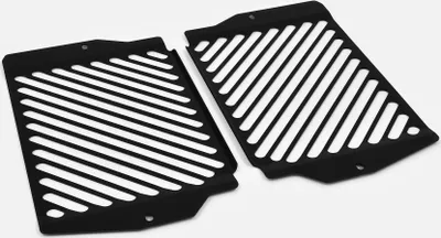 Produktbild von ZIEGER Kühlerabdeckung kompatibel mit Triumph Tiger 900 Clean schwarz