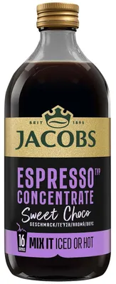 Obrázek produktu pro Jacobs Espresso, koncentrát kávy s příchutí čokolády, instantní, 485 ml