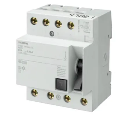 Obrázok produktu pre Siemens 5SM3346-6KK12-FI-SCHUTZSCHALTER SIGRES TYP A 63A 3+N-POL IFN 30MA 400V