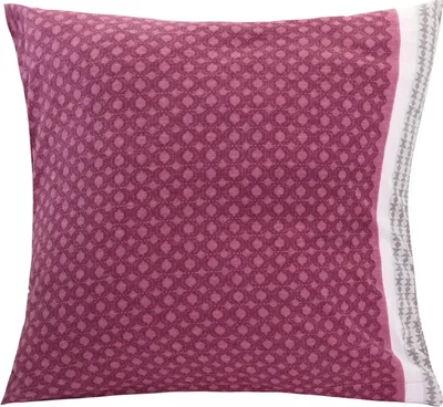 Image de Taie d'oreiller en jersey 40x40 Geometria bordeaux 2403 Exclusive Darymex
