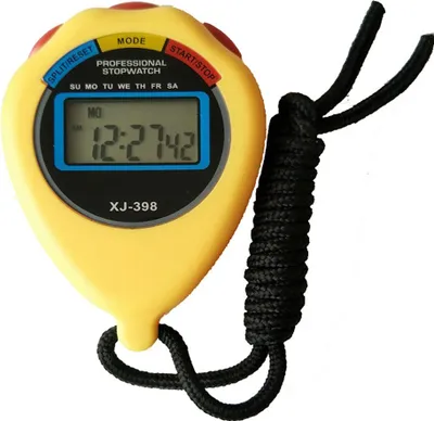 Produktbild von Digitaler Stoppuhr-Timer – Intervalltimer mit großem Display,yellow