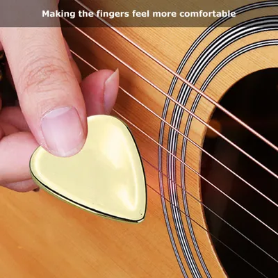 Obrázok produktu pre Kovový gitarový pick, gitarový pick, kovový gitarový pick, gitarový pick, gitarové príslušenstvo