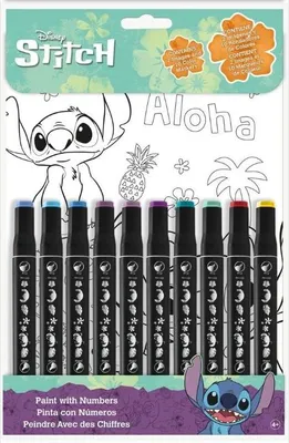 Zdjęcie produktu dla Malowanie po numerkach Stitch ST00107