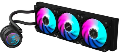 Zdjęcie produktu dla GIGABYTE AORUS WATERFORCE II 360, Chłodnica cieczy all-in-one, 12 cm, Czarny