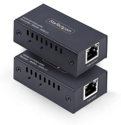 Immagine prodotto di StarTech.com 4K50IC-EXTEND-HDMI Amplificatore di potenza audio/video Trasmettitore e ricevitore AV nero