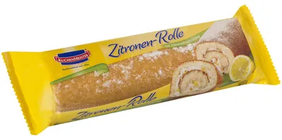 Immagine prodotto di KuchenMeister rotolo di pan di Spagna al limone farcito con crema e frutta 400g