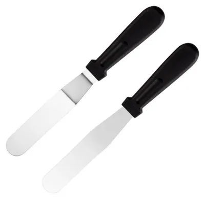 Produktbild von 2-teiliges Tortenheber-Set, Spatel aus Edelstahl, Backzubehör, multifunktionales Küchenwerkzeug