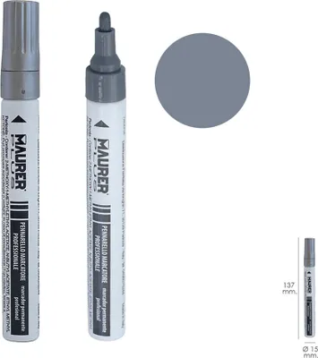 Image de Marker Pen Professional Work Permanent Paint Silber