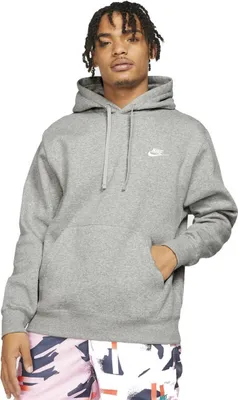 Produktbild von NIKE Club Fleece Hoddie Po BB Herren grau S