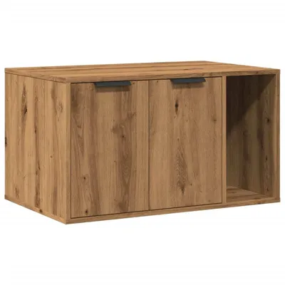 Produktbild von Katzenklo Artisan-Eiche 80x50x45 cm Holzwerkstoff