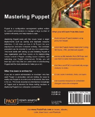 Produktbild von Mastering Puppet