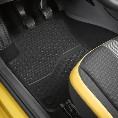 Produktbild von VW up! Gummimatten, 2 Stück, Allwetterfußmatten für vorne, 1S1061501 041
