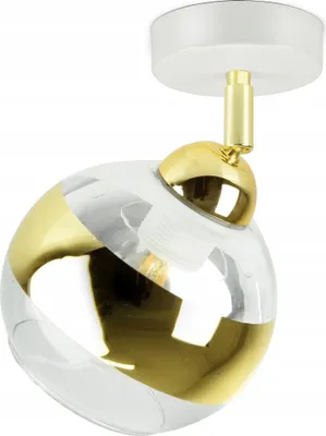 A close-up studio shot of a single ceiling light fixture.
