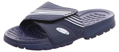 Produktbild von Sneakers Damen-Badepantolette Blau, Farbe:blau, EU Größe:39