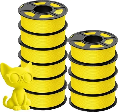 Image de filament pour imprimante 3D, haute résistance, compatible avec la plupart des imprimantes, PLA PLUS 10YL