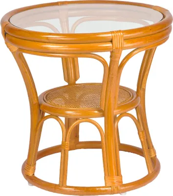 Produktbild von RattaNeo Coral s215 Couchtisch Cognac Rattan Natur