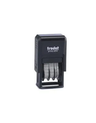 Produktbild von trodat Datumstempel Printy ISOschw+Kissenschw 4810 JJJJ/MM/T