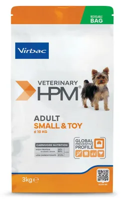 Zdjęcie produktu dla Virbac Adult Small & Toy Dog 3kg Sucha Karma Weterynaryjna Dla Psów Małych Ras