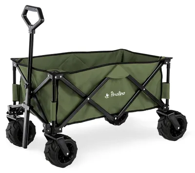 Produktbild von Pinolino Bollerwagen Porti Traveler grün klappbar