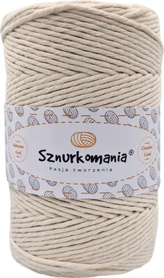 Zdjęcie produktu dla Wiele kolorów, przędza do makramy, 3 mm, 200 m, 1-warstwowa, przędza bawełniana, sznurek bawełniany, 3 mm, sznurek do makramy, sznurek 1PLY 3mm