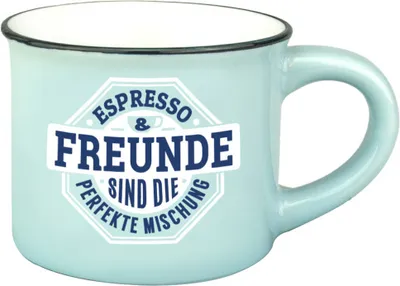 Produktbild von Persönliche Espressotasse Mokkatasse - Espresso & Freunde