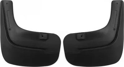Image de Bavettes garde-boue pour Ssangyong Kyron 2005-2014 Arrière ABS Noir 2x