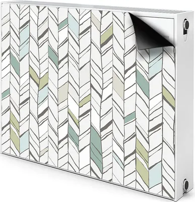 Produktbild von Magnet Heizkörperverkleidung Heizkörper-Abdeckung Heizung Heizkörper 80x60 cm  - Jode