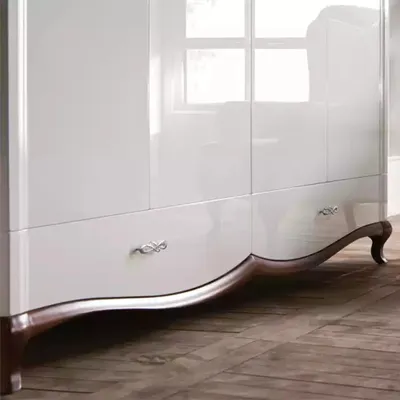 Produktbild von Luxus Schlafzimmer Kommode mit Holzschrank Design Möbel Holz Neu