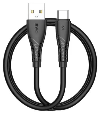 Zdjęcie produktu dla Bwoo Kabel 27W Usb - Usb-C  Bo-X318C 1M Czarny